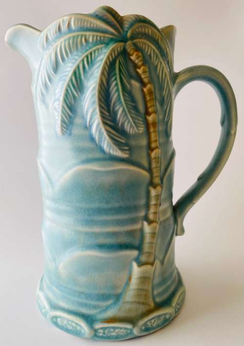 Beswick Tropical Palm Tree Jug
