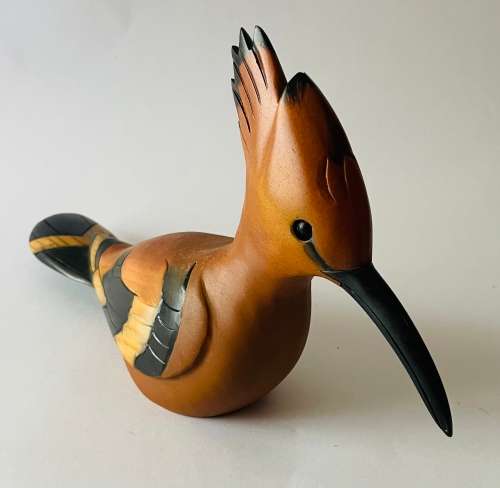 Knysna Feathers Hand carved African Hoopoe