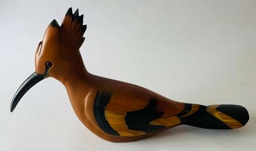 Knysna Feathers Hand carved African Hoopoe
