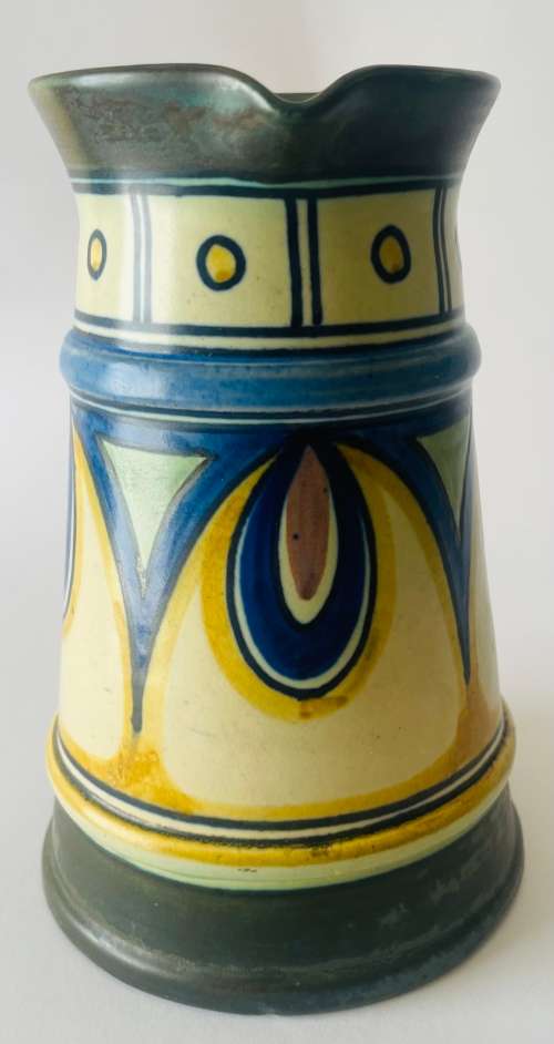 Very Early Rare Damascus Gouda Jug
