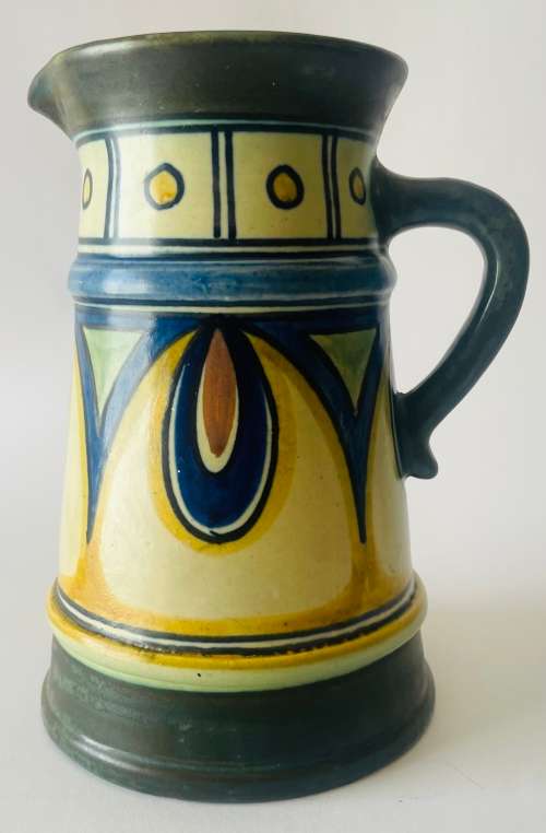 Very Early Rare Damascus Gouda Jug