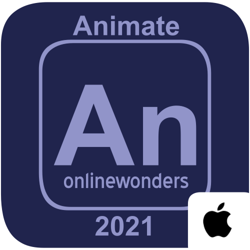 Adobe Animate 2021 For MAC (Once-time purchase)