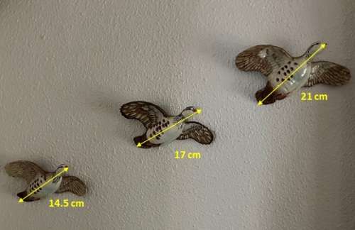 Beswick Flying Partridges - Pinked Leg