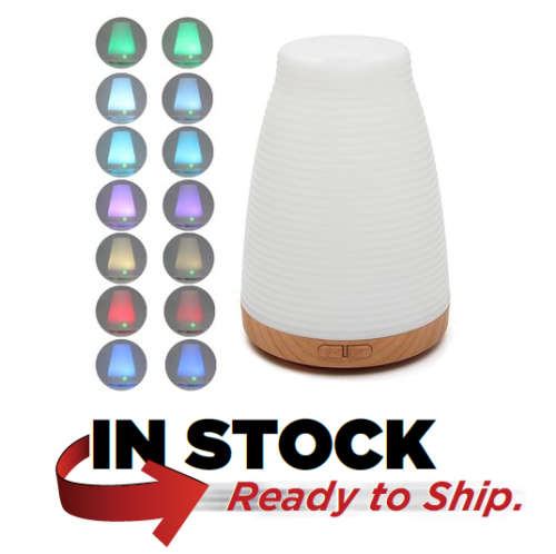 100ml Essential Oil Diffuser Ultrasonic LED Humidifier Air Aromatherapy Purifier : Perfect Timing