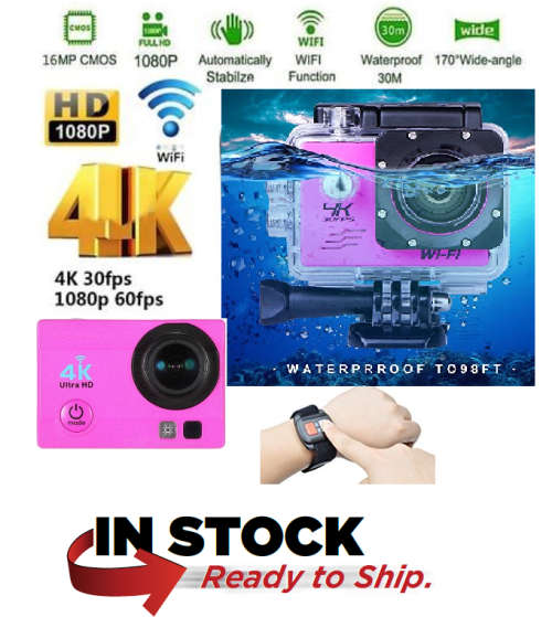 4K 2'' Ultra HD 1080P *Neon* Sports WiFi Cam Action Camera DV HDMI Video Recorder : Perfect Timing