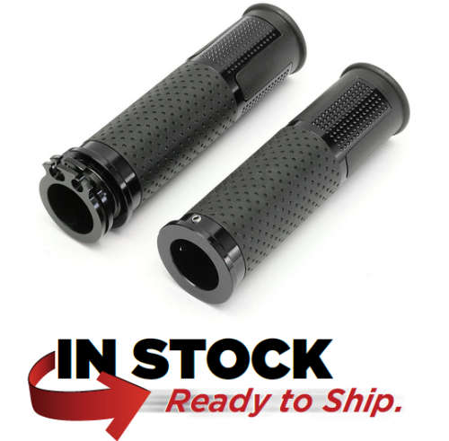 7/8inch Universal CNC Motorcycle 22mm Handlebar Gel Hand Grips For Honda/Kawasaki : Perfect Timing