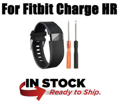 Replacement Band Strap Wristband Bracelet For Fitbit Charge HR Screwdiver : Perfect Timing