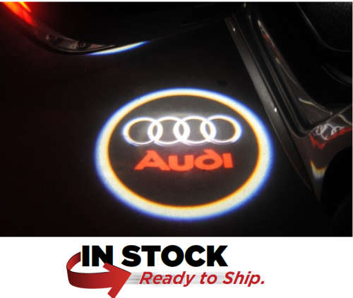 LED Welcome Door / Shadow Light Projector for Audi A3 A4 A6 A7 A8 Q3 Q5 Q7 TT R8 : Perfect Timing