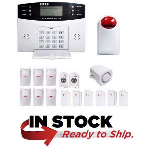LCD Wireless GSM Autodial For Home House Office Security Burglar Intruder Alarm : Perfect Timing