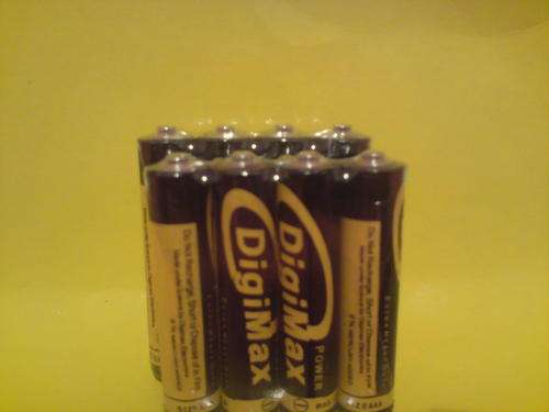 DigiMax AAA Batteries -2X Sealed Packs of 4 (8 batteries)