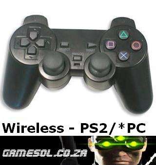 Premium PS2 / PC Compatible WIRELESS Control - **FREE POSTAGE