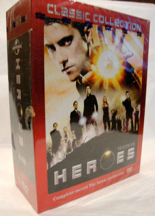 Heroes - Complete Box Set - Brand New and SEALED - Seasons 1 to 4 - PAL - 29 DVD`s