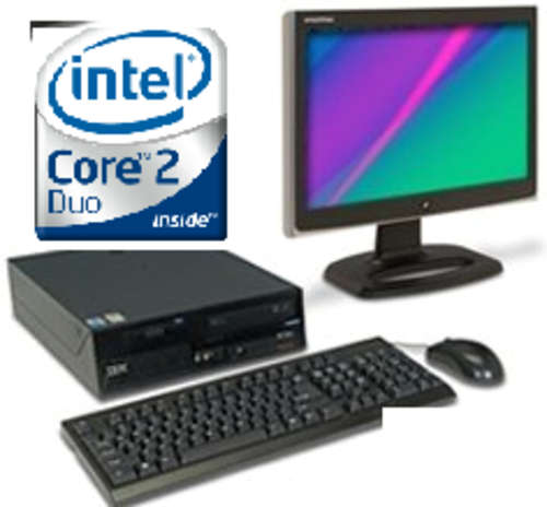 Complete PC - New 18.5 inch LCD - Core 2 Duo - 2 GB Ram - 160GB HDD + More