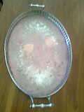 Silver tray