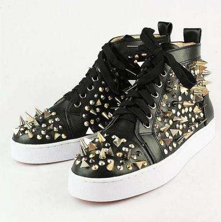 Stunning Christian Louboutin Studded Sneakers For Men