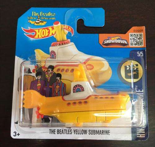 Hotwheels Hot wheels Matchbox The Beetles Yellow Submarine 1:64
