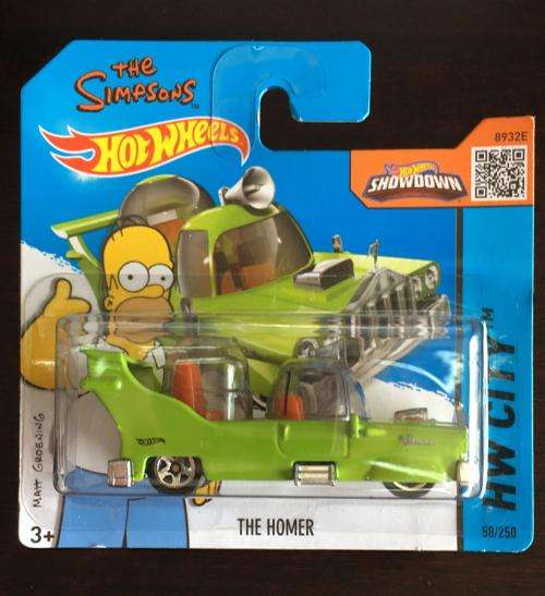 Hotwheels Hot wheels Matchbox the Simpsons the Homer 1:64