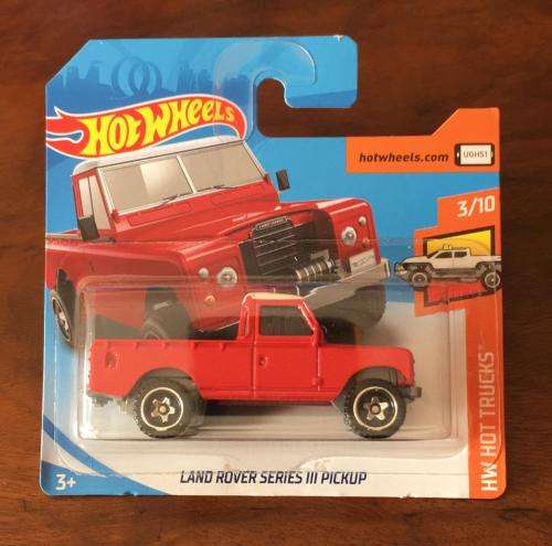 Hotwheels Hot wheels Matchbox Land Rover Defender Series III Pickup 1:64