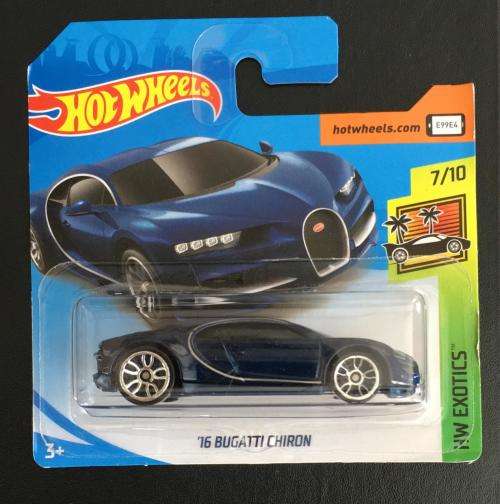 Majorette Hotwheels Hot wheels Matchbox 2016 Bugatti Chiron 1:64
