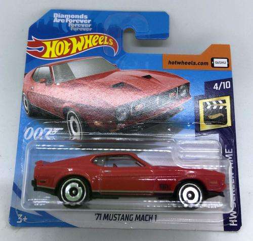 Majorette Hotwheels Hot wheels Matchbox 1971 Ford Mustang James Bond 007 1:64