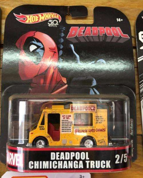 HotWheels Hot Wheels Matchbox Majorette Deadpool Van Retro Series 1:64