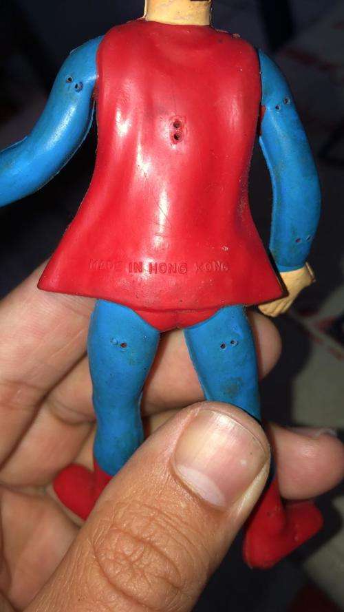 1960`s SUPERMAN bend figure made in HONG KONG