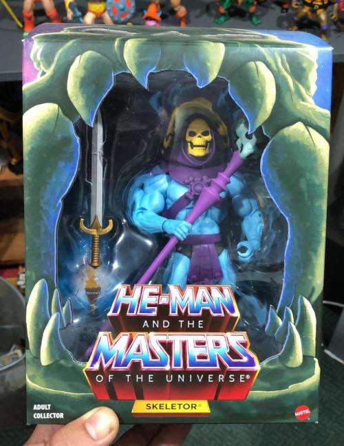 Vintage Heman Masters Of The Universe Classics Motuc Club Grayskull Skeletor motu