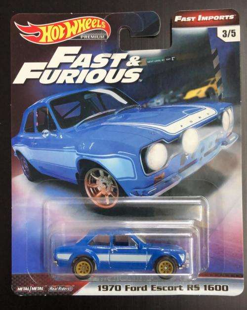 Majorette Hotwheels Hot wheels Matchbox Fast Furious Ford Escort 1:64