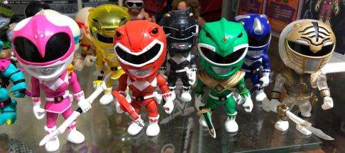 Power Rangers 7x figures the Loyal Subjects