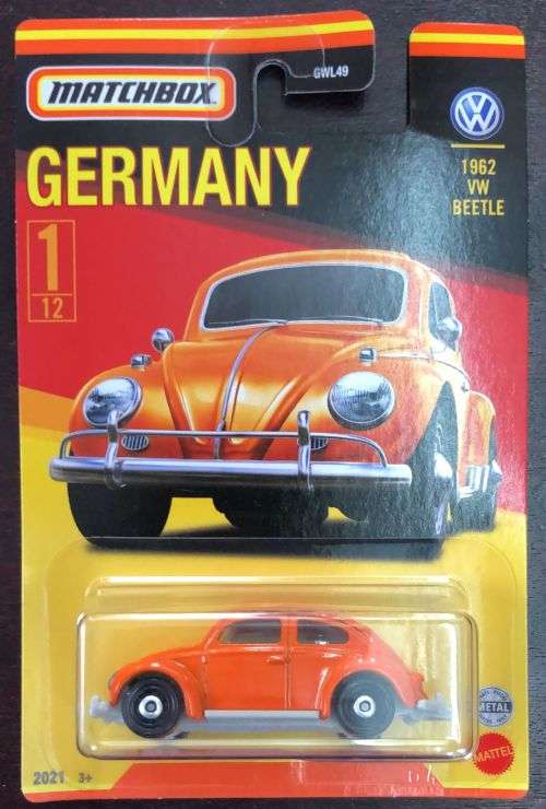 Majorette Hotwheels Hot wheels Matchbox Volkswagen Beetle 1:64
