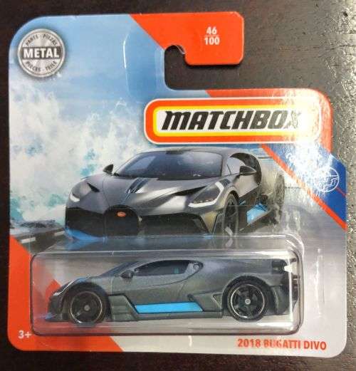 Majorette Hotwheels Hot wheels Matchbox 2018 Bugatti Divo 1:64
