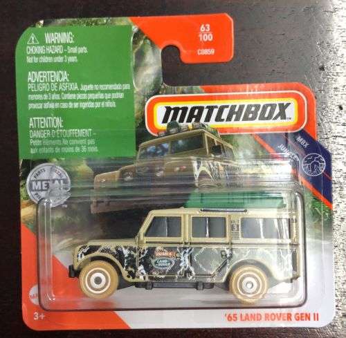 Hotwheels Hot wheels Matchbox 1965 Land Rover Gen II 1:64