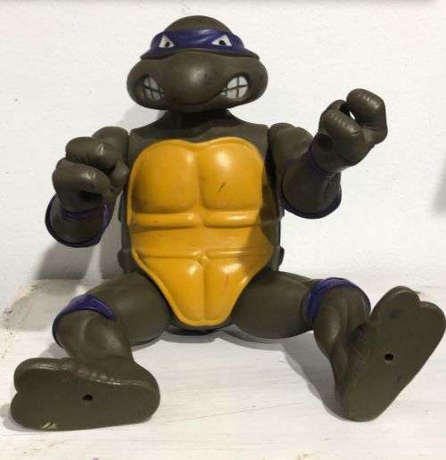 Used Item GIANT Size Donatello TMNT 13` Teenage Mutant Ninja Turtles Figure Vintage 1989