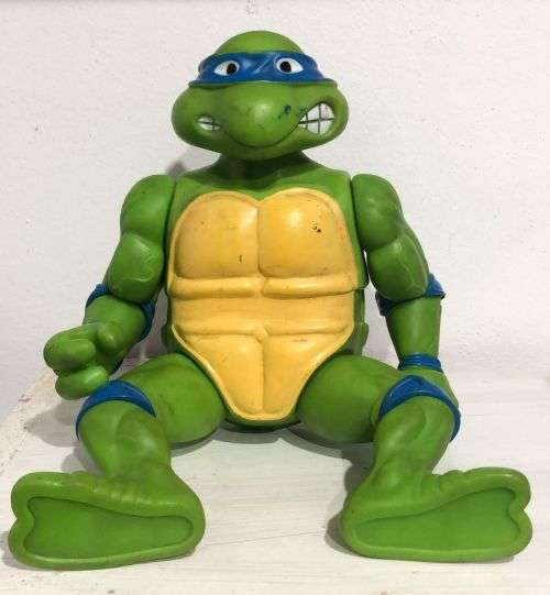 Used Item GIANT Size Leonardo TMNT 13` Teenage Mutant Ninja Turtles Figure Vintage 1989
