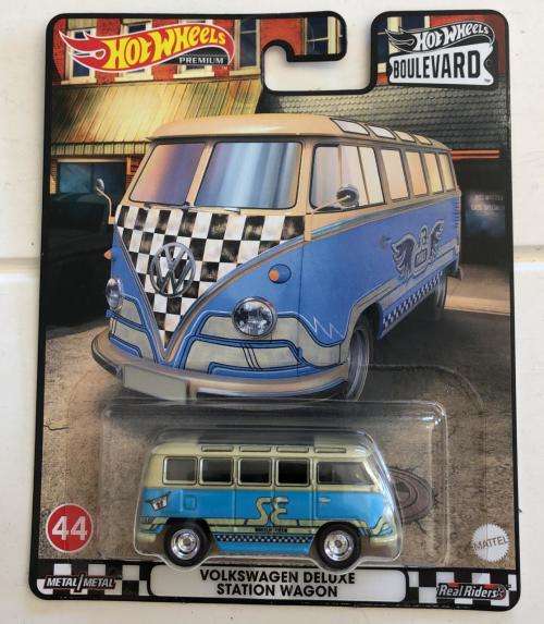 Volkswagen kombi deluxe station wagon Hotwheels Hot wheels Matchbox Majorette 1:64