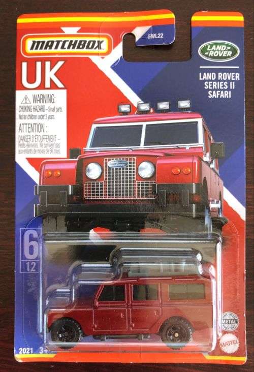 Land Rover Defender series II Safari  Matchbox Hot wheels Hotwheels Majorette 1:64