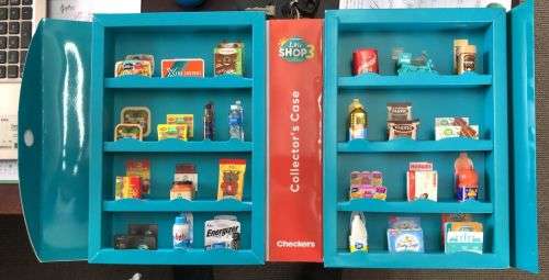 CHECKERS LITTLE SHOP 3 Complete in Album set with all the mini cards