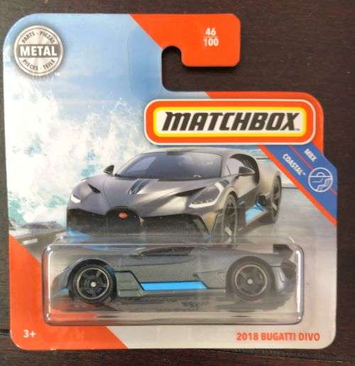 Matchbox 2018 Bugatti Divo Hotwheels Hot wheels 1:64