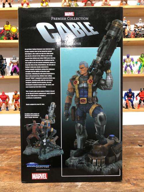 Diamond Select Toys Marvel Comics Premier Collection Cable Resin Statue