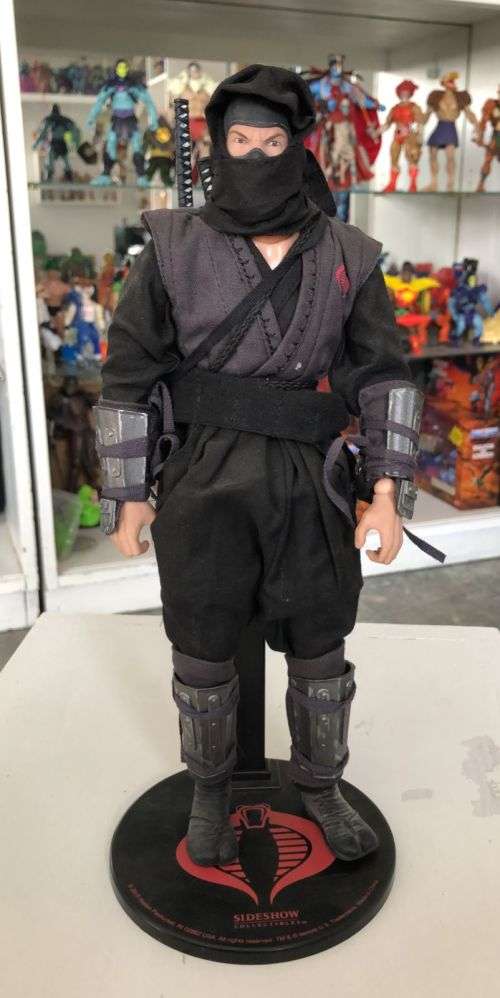 GI Joe Sideshow Collectables Dragon ninja warrior 12` Action Figure vintage style
