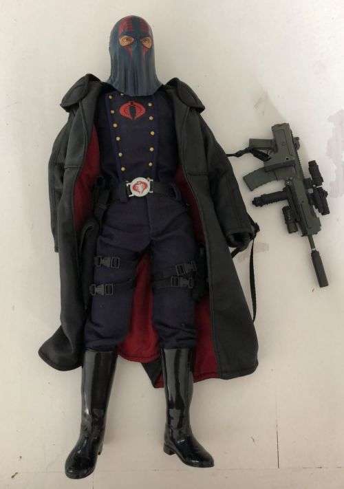 GI Joe Sideshow Collectables Cobra 12` Action Figure vintage style