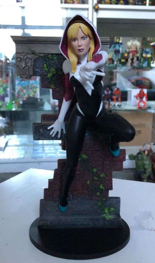 SDCC Comic Con 2016 Exclusive Marvel Gallery Spider-Gwen Figure / Statue Spider-man
