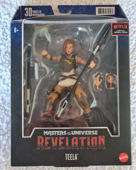 Masterverse Teela Vintage Masters Of The Universe Classics Motuc He-man motu origins