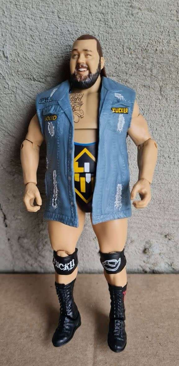 Mattel WWE Elite Series 76 Tucker Heavy Machinery Wrestling Loose Action Figure 7`Mattel