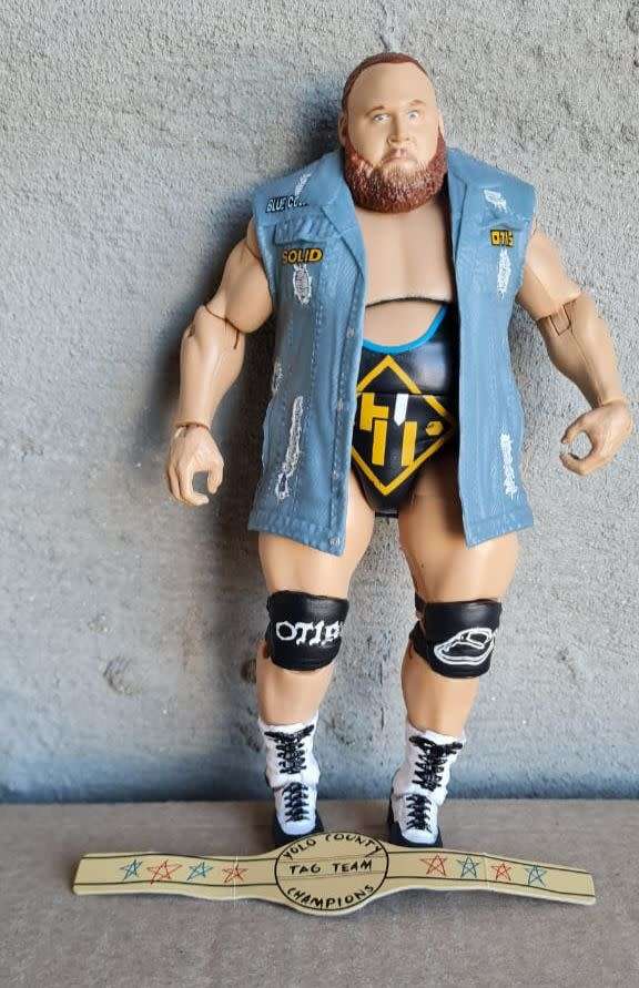 Mattel WWE Elite Series 76 Otis Heavy Machinery Wrestling Loose Action Figure 7`Mattel