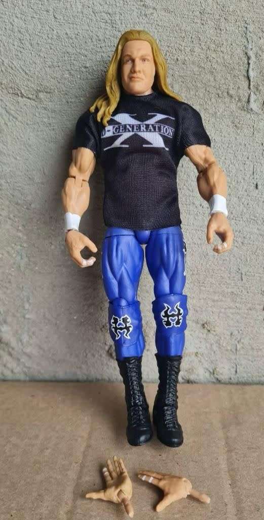 HHH triple H Elite Series WWE Loose Action Figure 7`Mattel