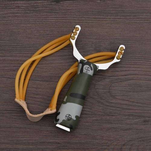 Powerful Aluminium Alloy Slingshot Sling Shot Catapult Camouflage