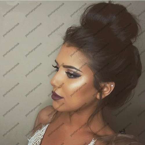 Indian Virgin Hair Full lace wig 16inch