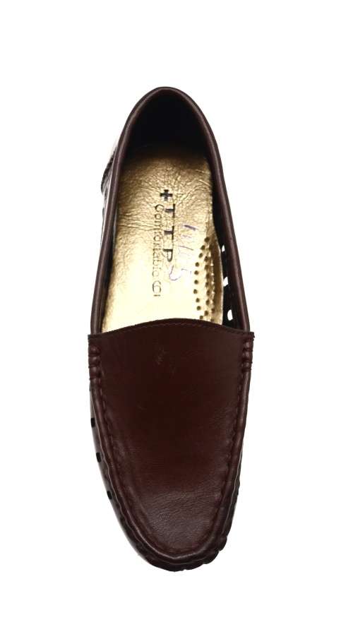 TTP Men`s Moccasin with Cut Out Details