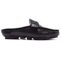 TTP BLK101059 MEN`S SLIP ON LOW BACK LOAFERS